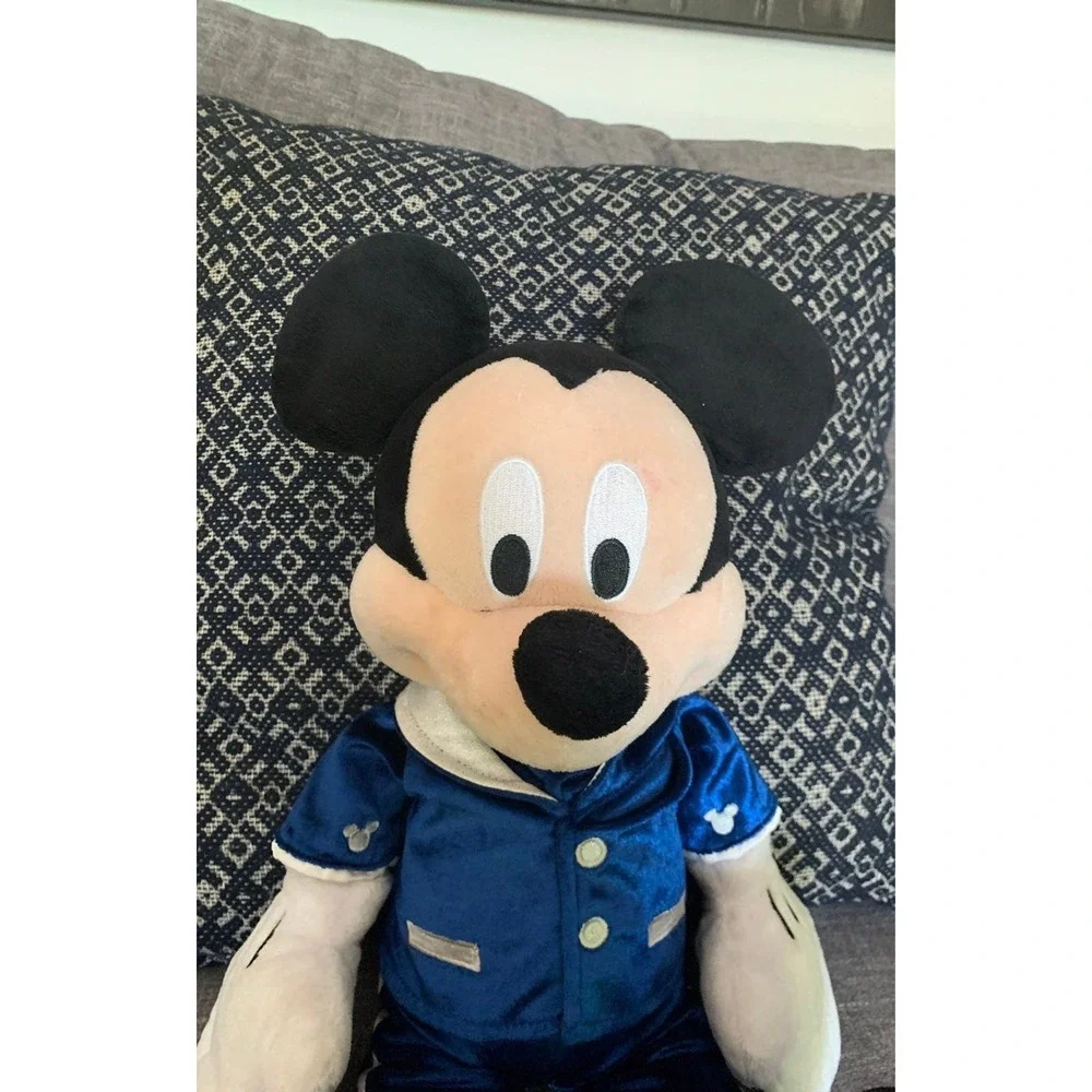 Mickey Mouse Stuffed Animal  Disneyland 60 Anniversariy Diamond Edition‎